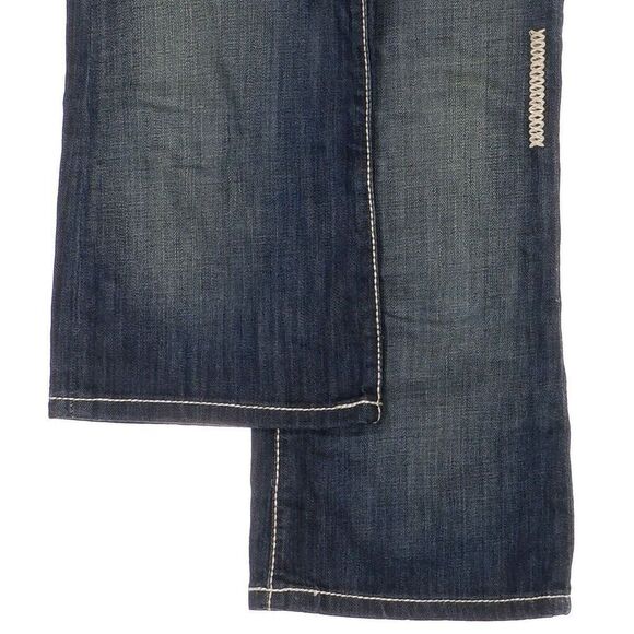 BKE Starlite Jeans 26 Womens Crop Capri Low Rise Blue Denim Stretch 28x19.5 - Picture 5 of 13